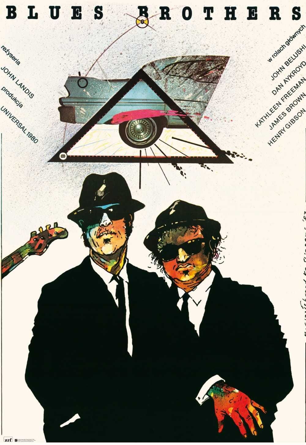 Plakat Grzegorz Marszałek Blues Brothers