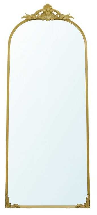Espelho de corpo inteiro dourado IKEA (Ramebo)