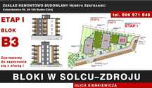 MIESZKANIE NA SPRZEDAŻ ul. Sienkiewicza w Solcu-Zdroju B3 M10 46,25 M2