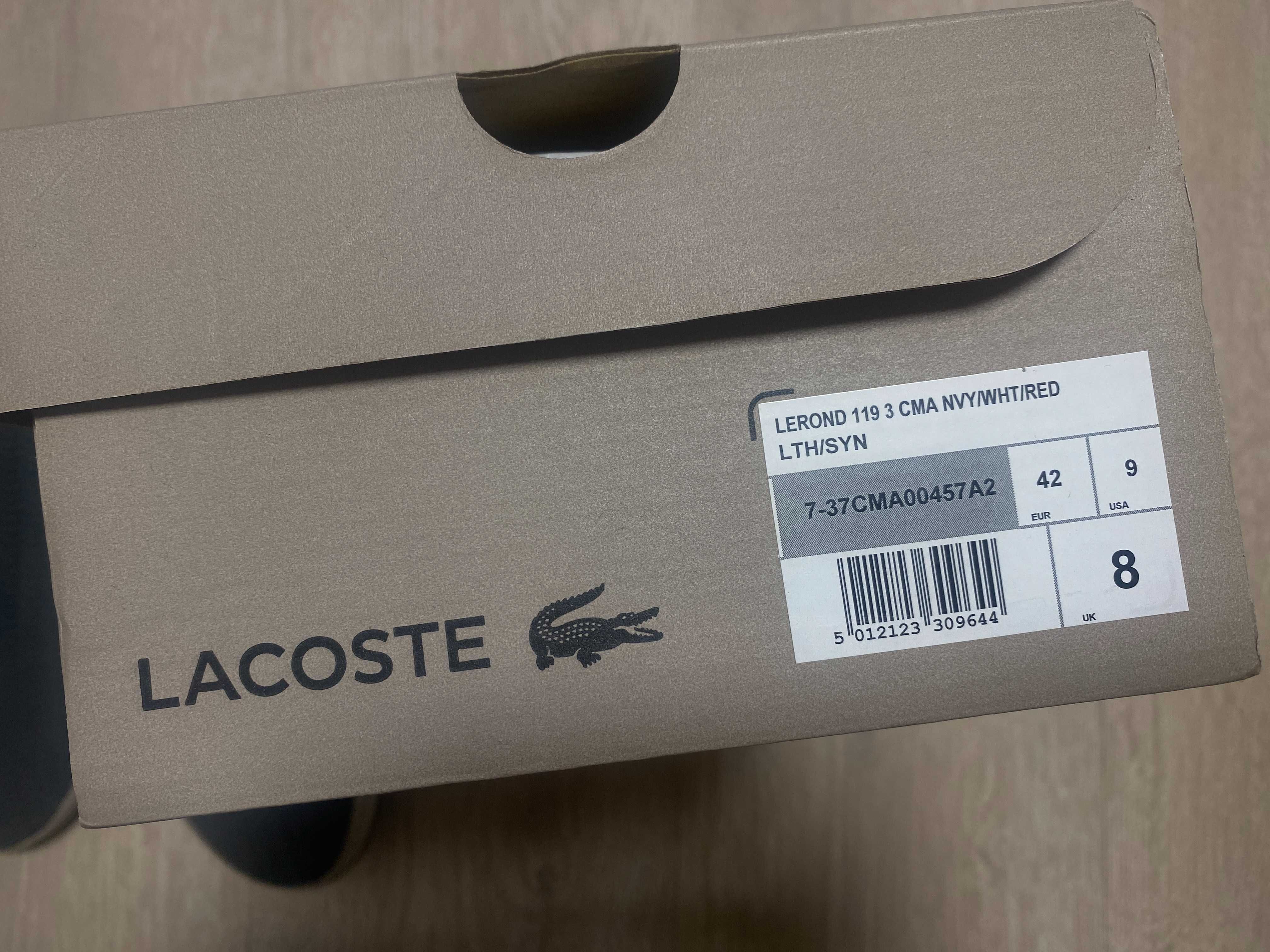 Lacoste Lerond Navy 42 чудовий стан