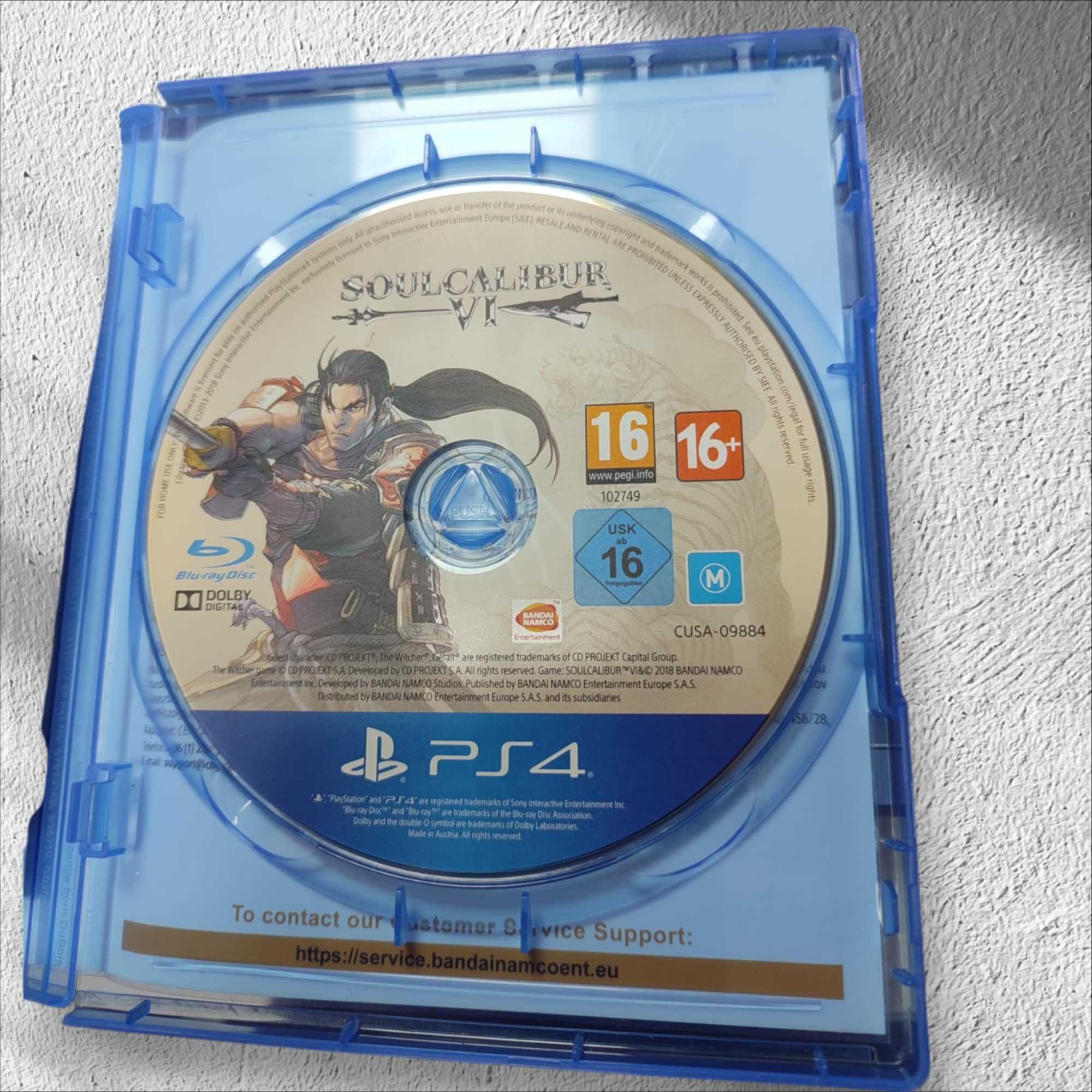 Gra pudełkowa Soul Calibur VI Ps4