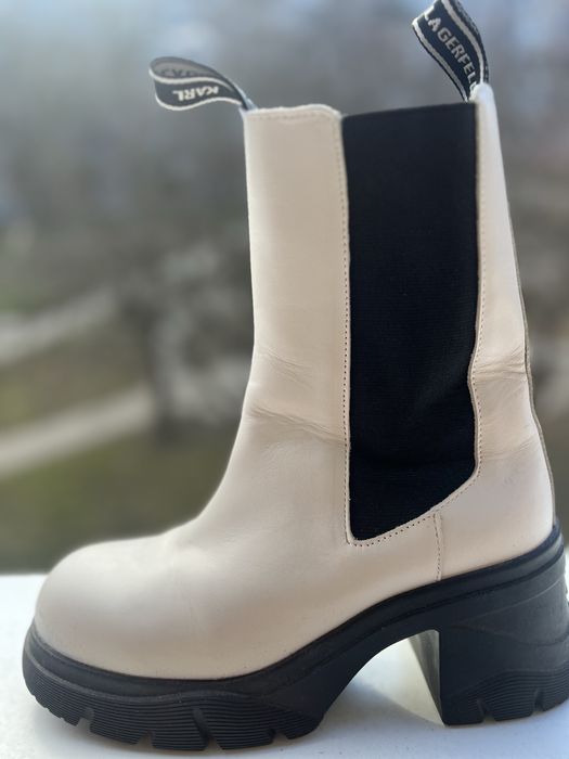 Чоботи  Karl Lagerfeld 39 розмір шкіряні