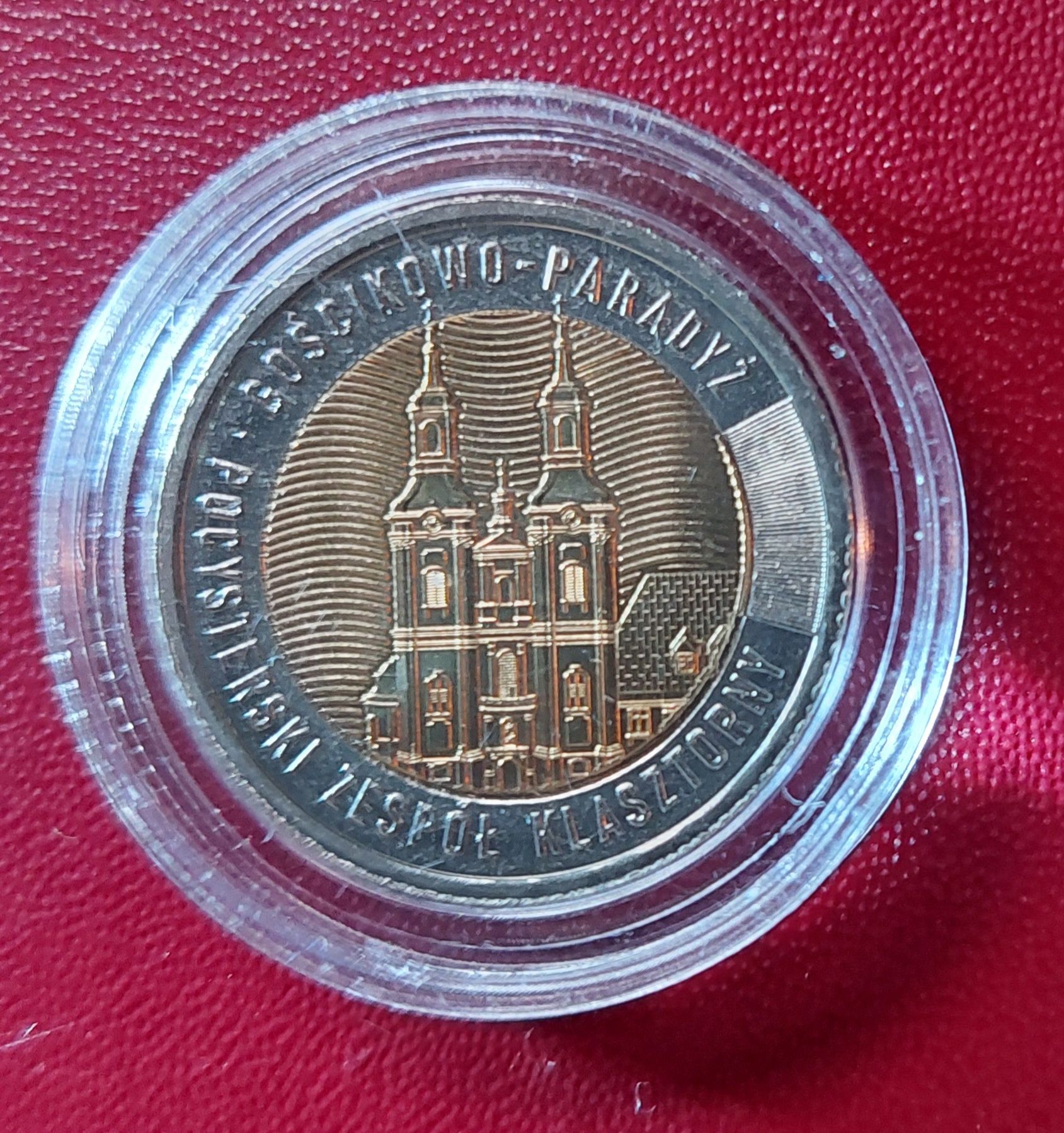 Moneta okolicznościowa 5 zł Zespół Klasztorny Goscikowo Paradyż
