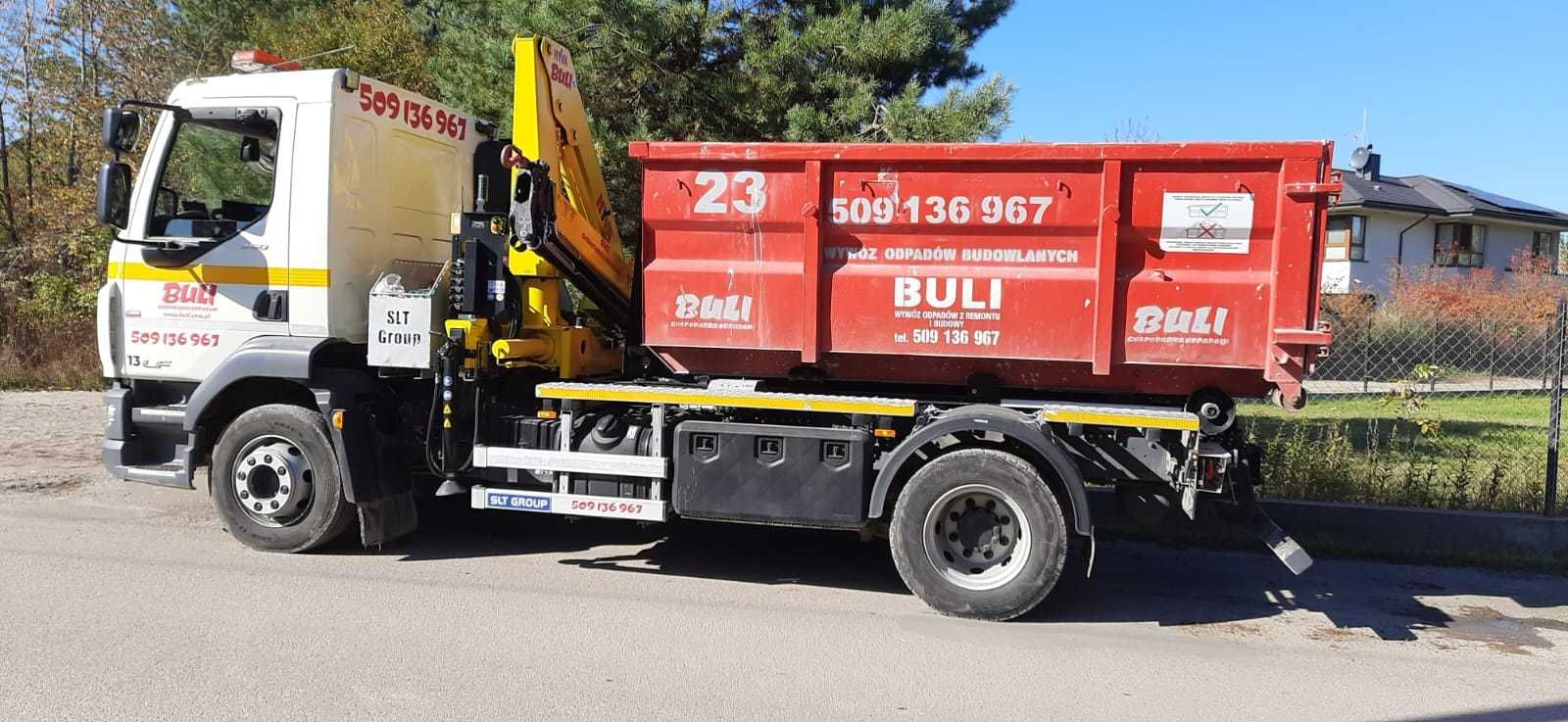 Wywóz Gruzu Warszawa Worek BIG BAG Kontener Na gruz Ceny od 299zł