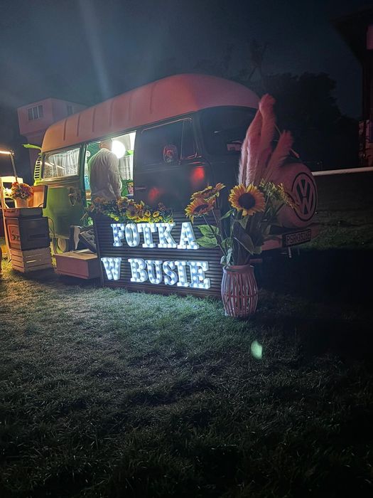 "PROMOCJA"Fotobus Prosecco fotobudka Fotobudka fotoprzyczepa ogórek vo