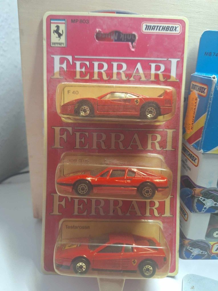 Matchbox Ferrari MB 803 zestaw rarytas