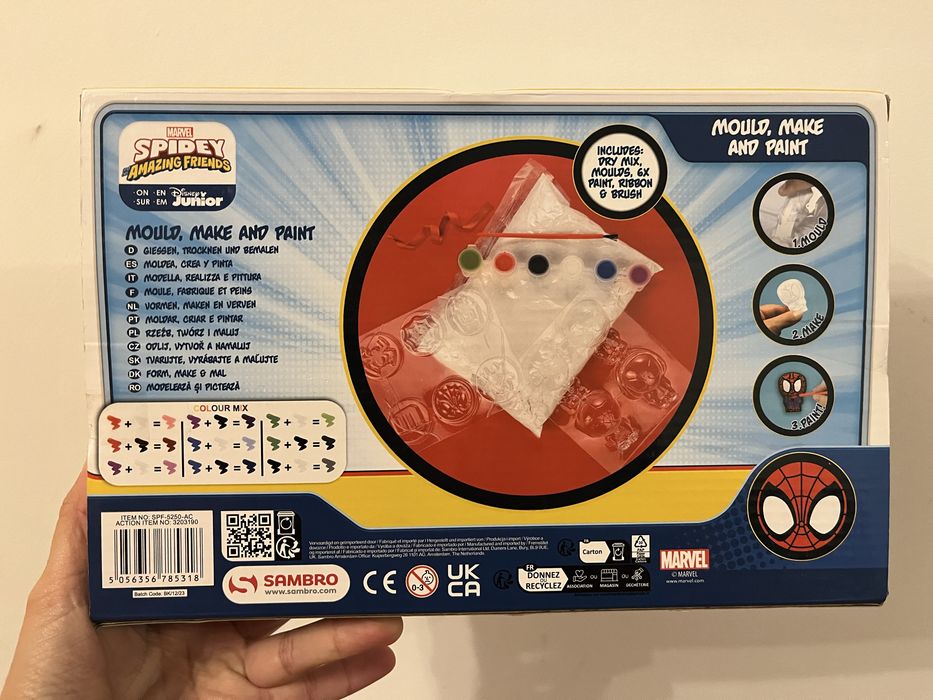 Novo - Spidey and Friends Mould Your Own Characters Set