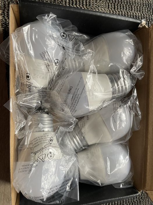 6 razy Lampki E27. Nowe