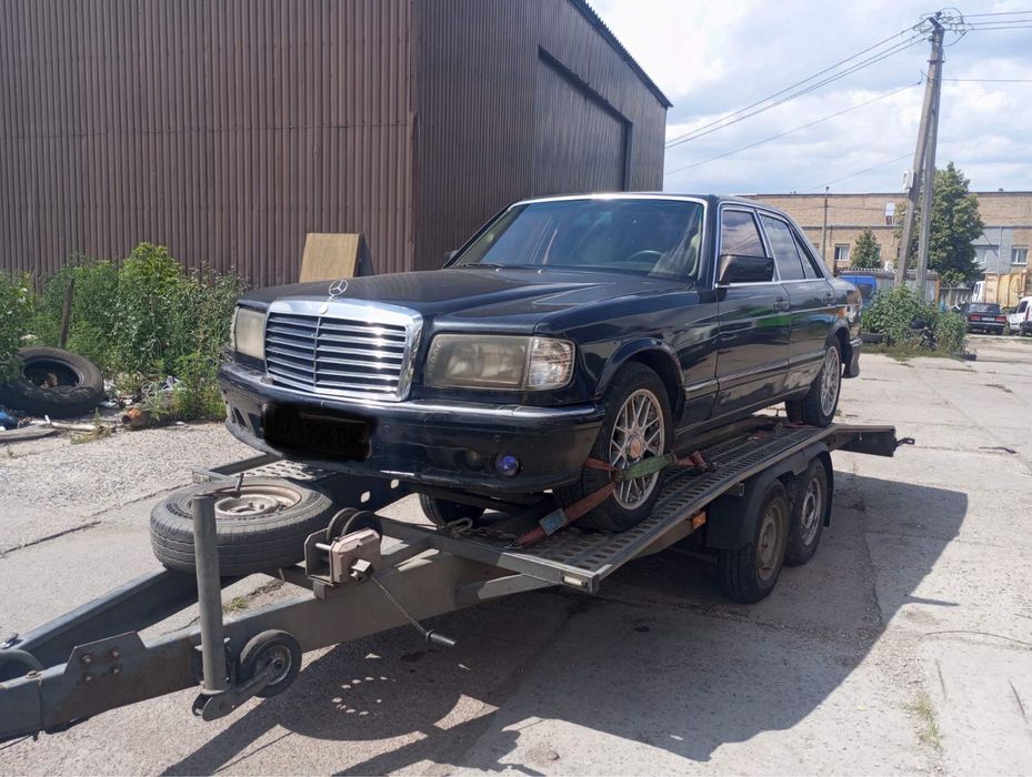 Разбираем на болты и гайки Mercedes W126 OM603 3.0 дизель