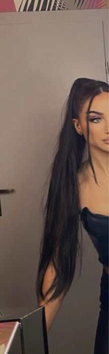 Włosy sztuczny kucyk przedłużanie