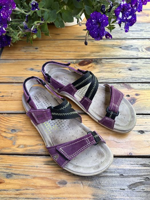 Сандалі ECCO, 39, натуральна замша