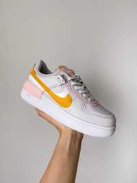 Кросівки/Кроссовки Nike Air Force Shadow White/Orange