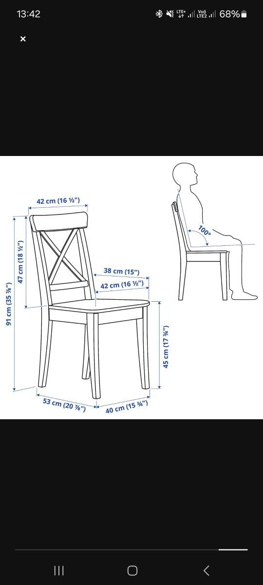 Krzesło INGLOF ikea