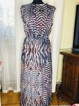 River Island sukienka maxi z rozporkiem rozm M