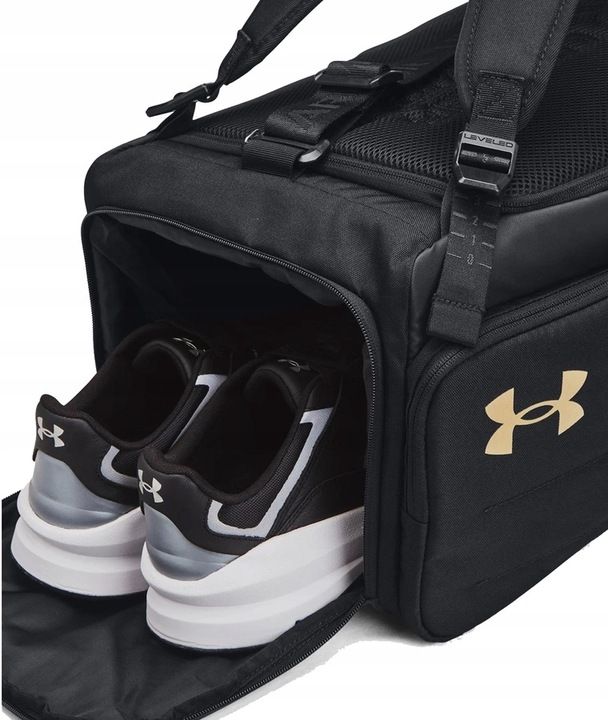 Torba Sportowa Under Armour Contain Duo Sm 40l Plecak Czarny