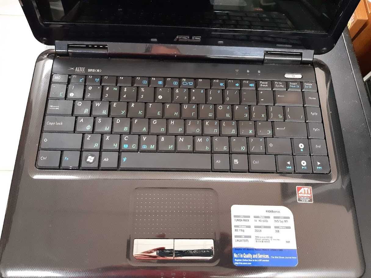 Ноутбук ASUS K40AB