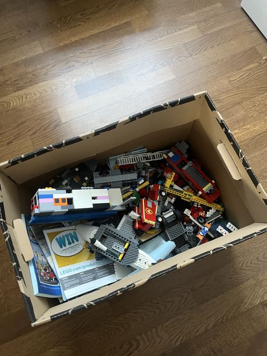 karton lego 8 kg są jakieś instrukcje