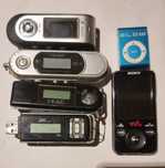 Retro Odtwarzacze MP3 i Sony MP4