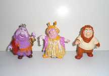 Bonecos figuras PVC fraggles rock