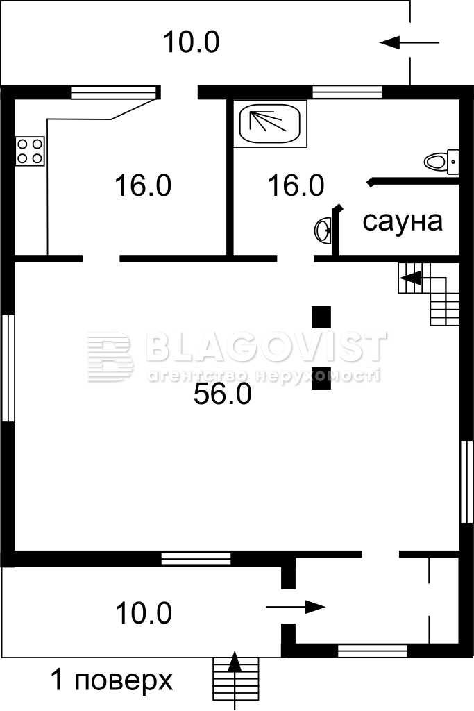 Продам будинок 2 поверх., площа: 200,0 кв.м Лесі Українки (Троєщина)