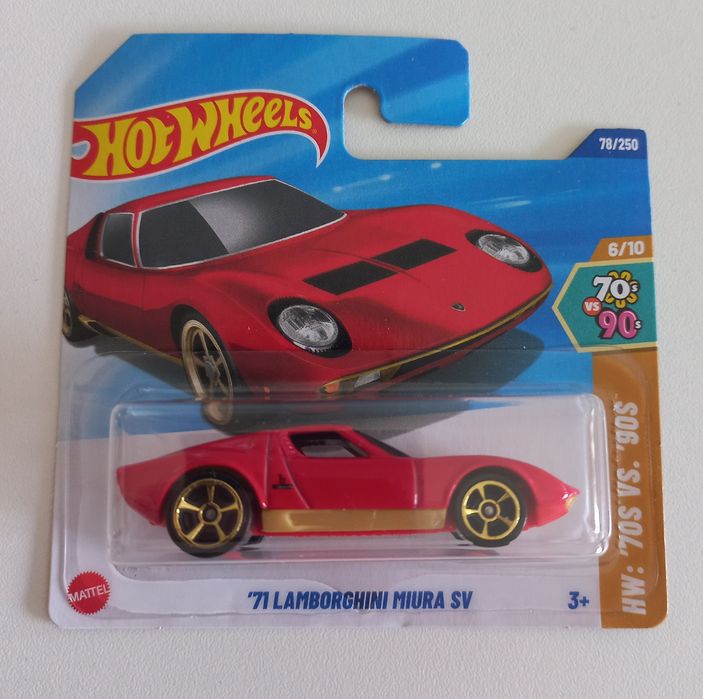 Hot Wheels - 71 Lamborghini Miura