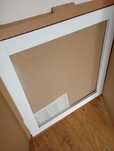 Front Besta ikea biały 60x60