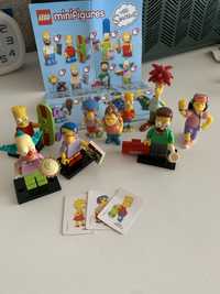 Simpsons lego minifigures + simpsons kinder
