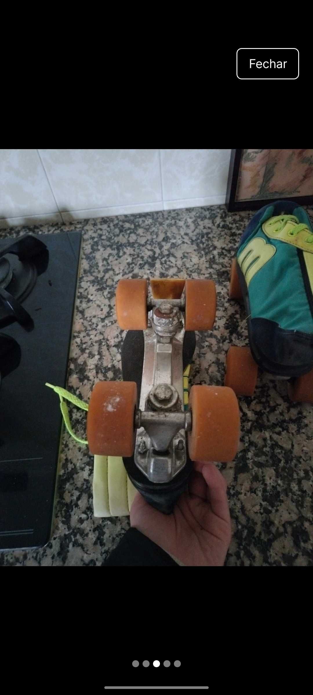 Patins de Hóquei CCM Tacks Tamanho 38 - Usados em Bom Estado