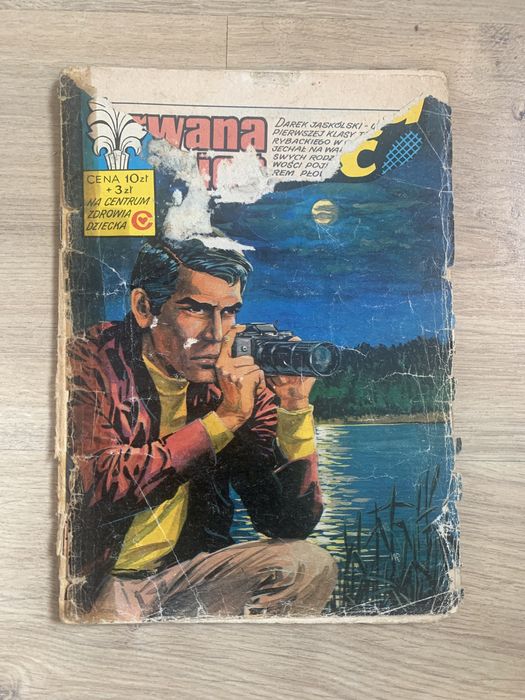 Komiks Kapitan Żbik Zerwana Sieć wyd. I 1977