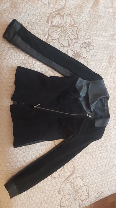 Куртка кожаная замшевая натуральная