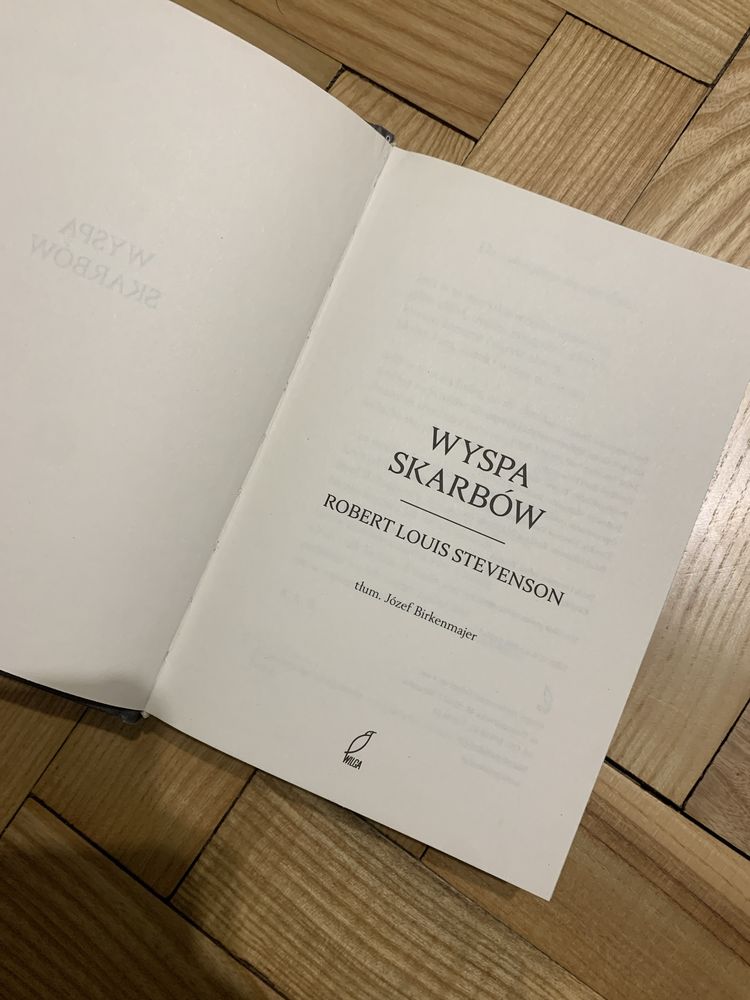 Książka „Wyspa Skarbów”