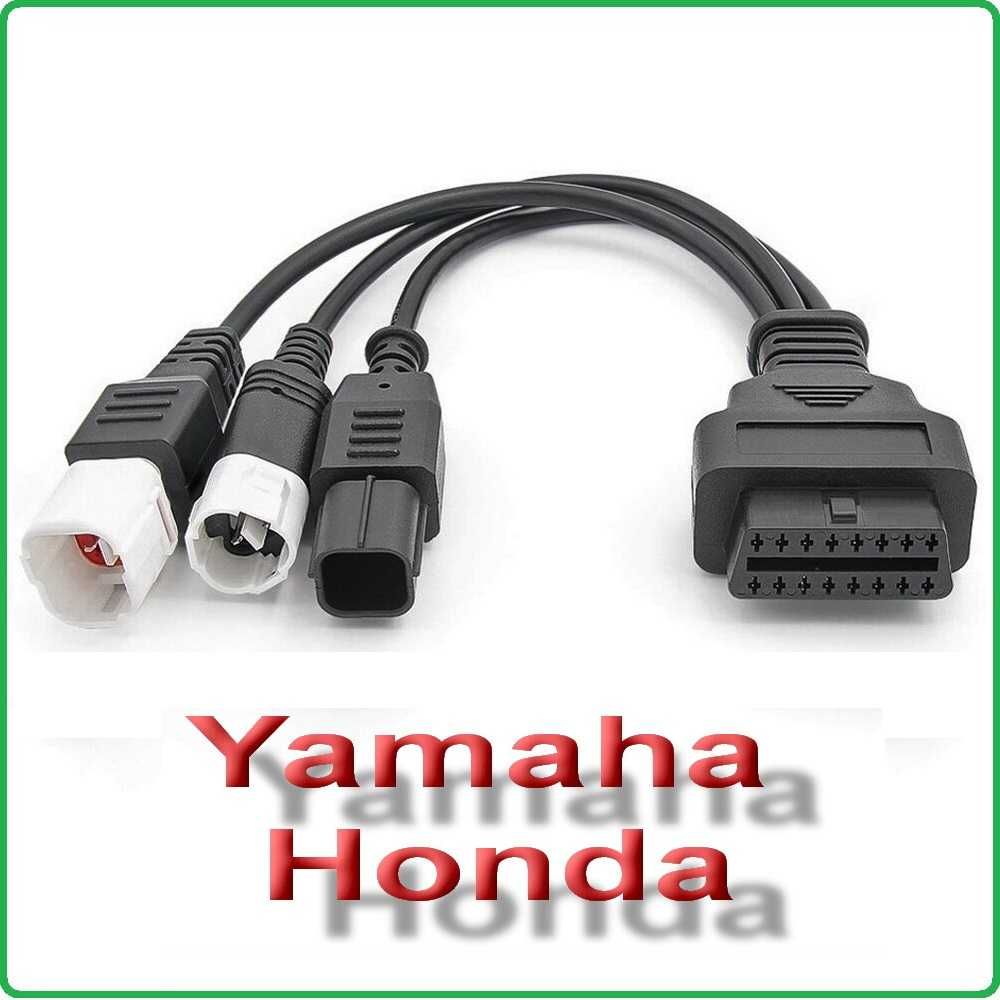 Переходник BMW ICOM D Мото 10 PIN или Yamaha  Honda 3-4-6 на (OBD II)