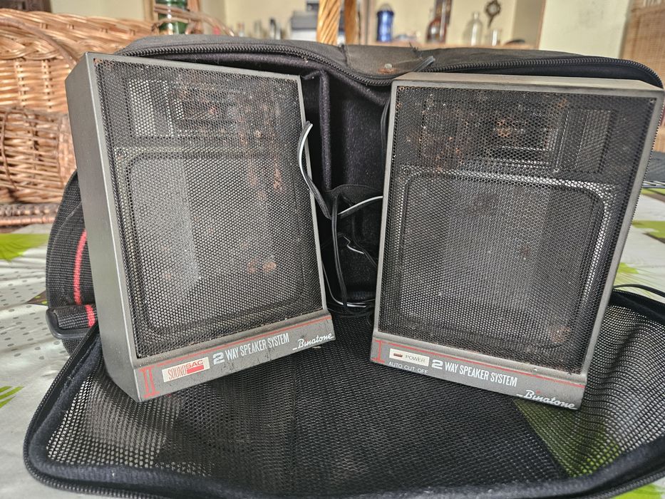 Alto-falantes Walkman Estéreo Pessoal Vintage Binatone