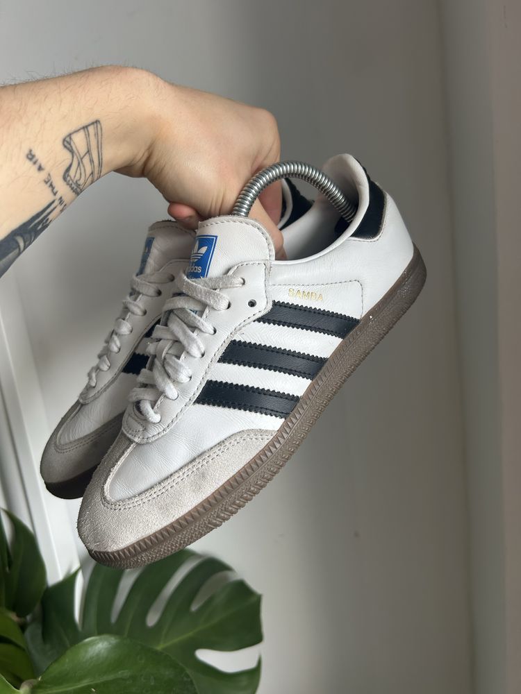 Buty Adidas Samba Og White Black w rozmiarze 37.1/3