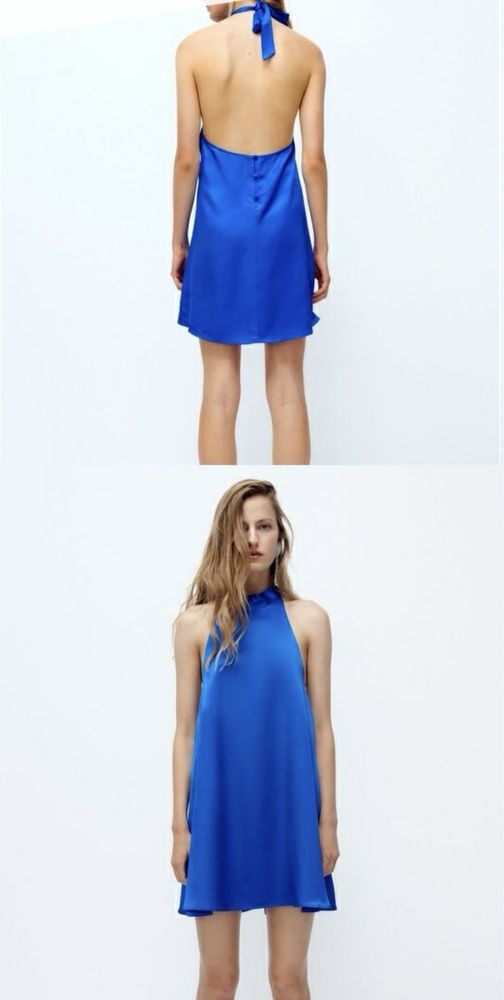 Сатинова сукня Zara