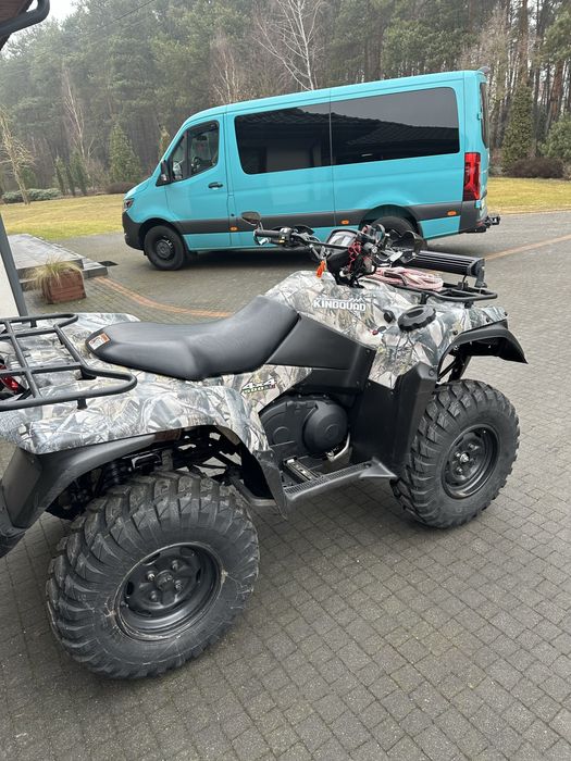 Suzuki Kingquad 500 -750 AXI - wspomaganie kierownicy