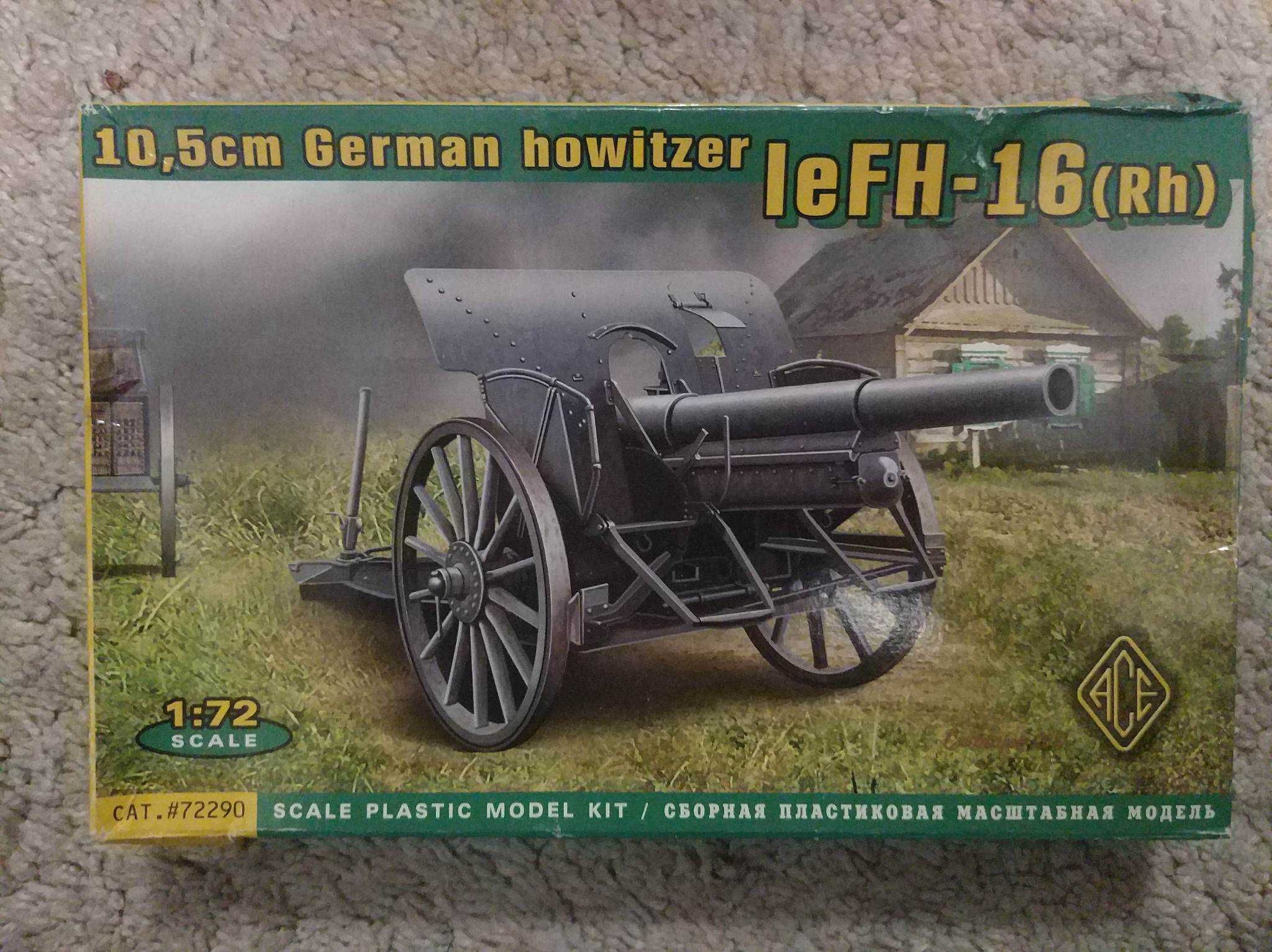 ACE 72290 German IWW howitzer 10,5cm leFH-16(Rh)