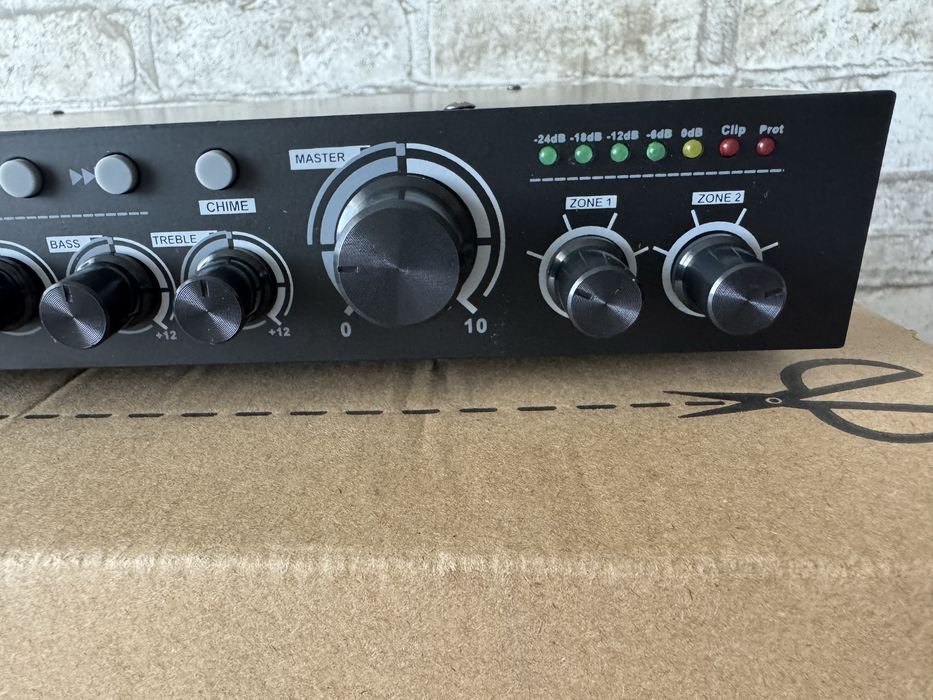 Трансляційний мікшер-підсилювач з USB DV audio DMA-60.2P