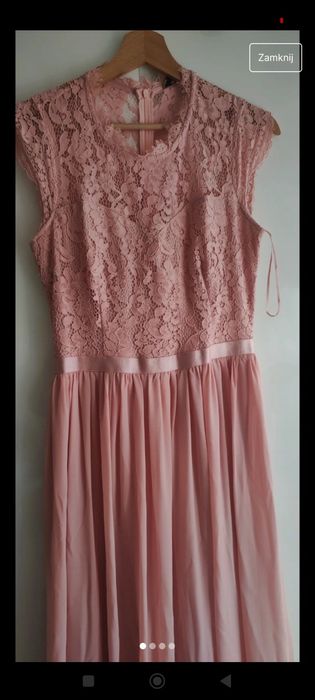 Sukienka weselna M/38