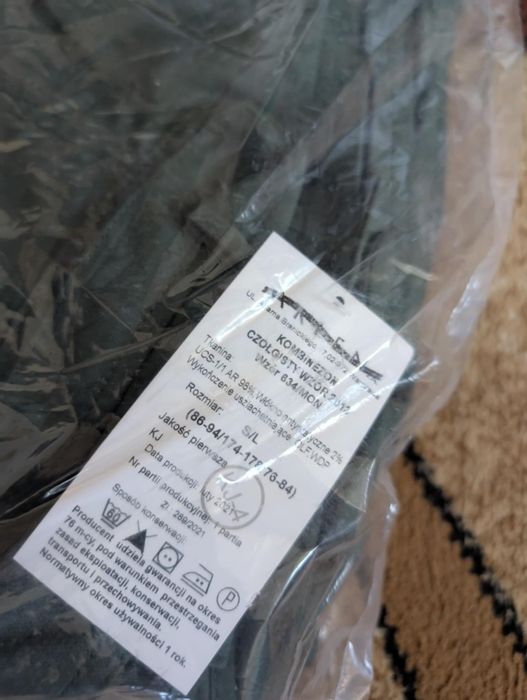 Kombinezon czołgisty

Kombinezon czołgisty – rozmiar S/L, 180