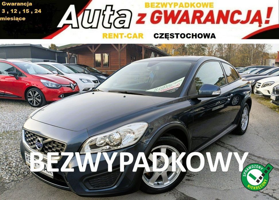 Volvo C30 1.6D*115PS*OPŁACONY*Bezwypadkowy Klimatronik*Serwis*VIP GWARANCJA 24M