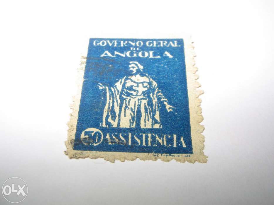 Selo de Angola de 1929 (Emitido sem goma)