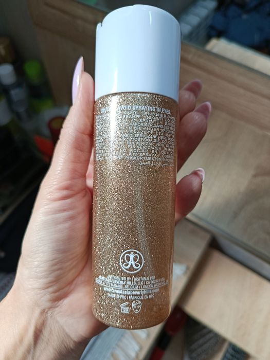 Спрей для фиксации макияжа и база. ANASTASIA Beverly Hills Dewy Set