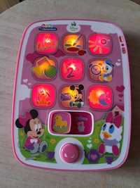 Disney baby Clementoni TABLET interaktywny, minnie dziewczynka,