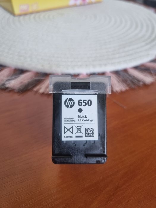 Tusz hp 650 czarny