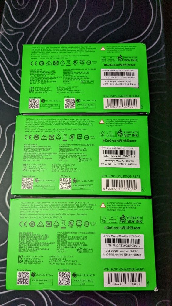 Оригінал RAZER DeathAdder V3 PRO Wireless black