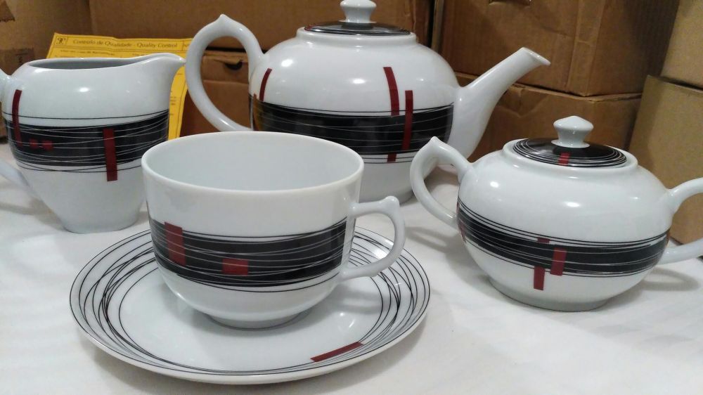 Serviço de chá de Porcelana (NOVO)