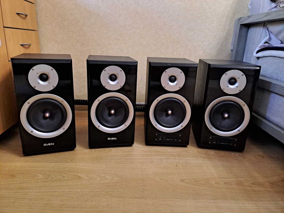 Акустична система Sven Royal 2R Black підключення  Bluetooth 5,3