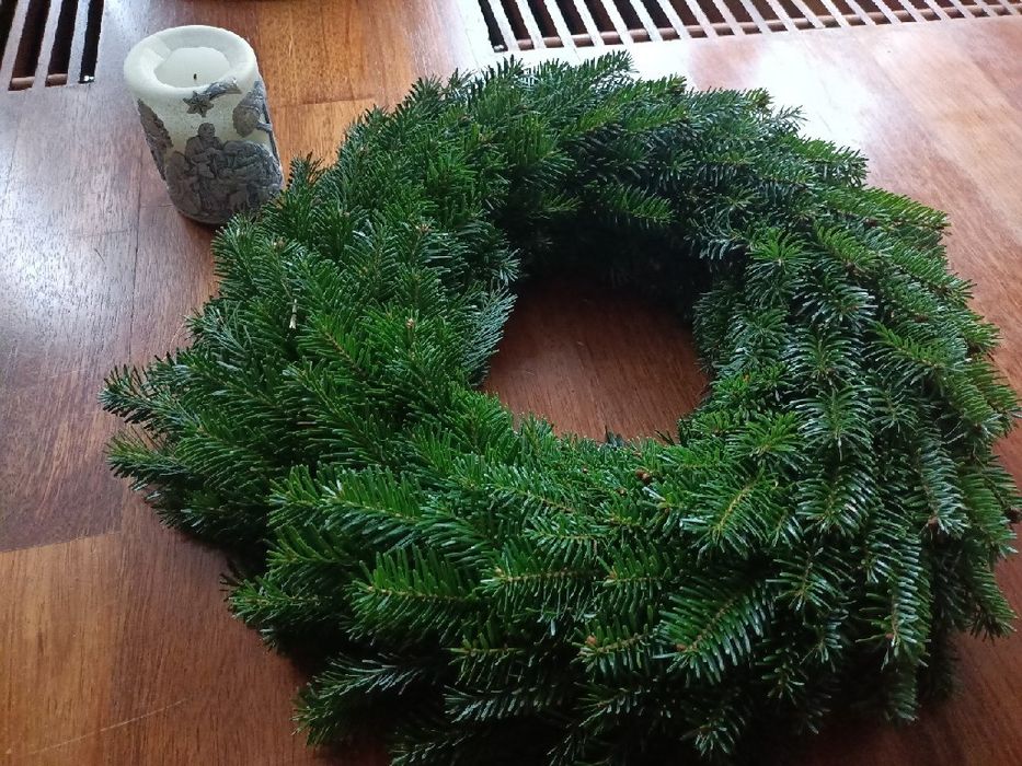 Zestaw wianków na cmentarz 2x45cm+2x40cm