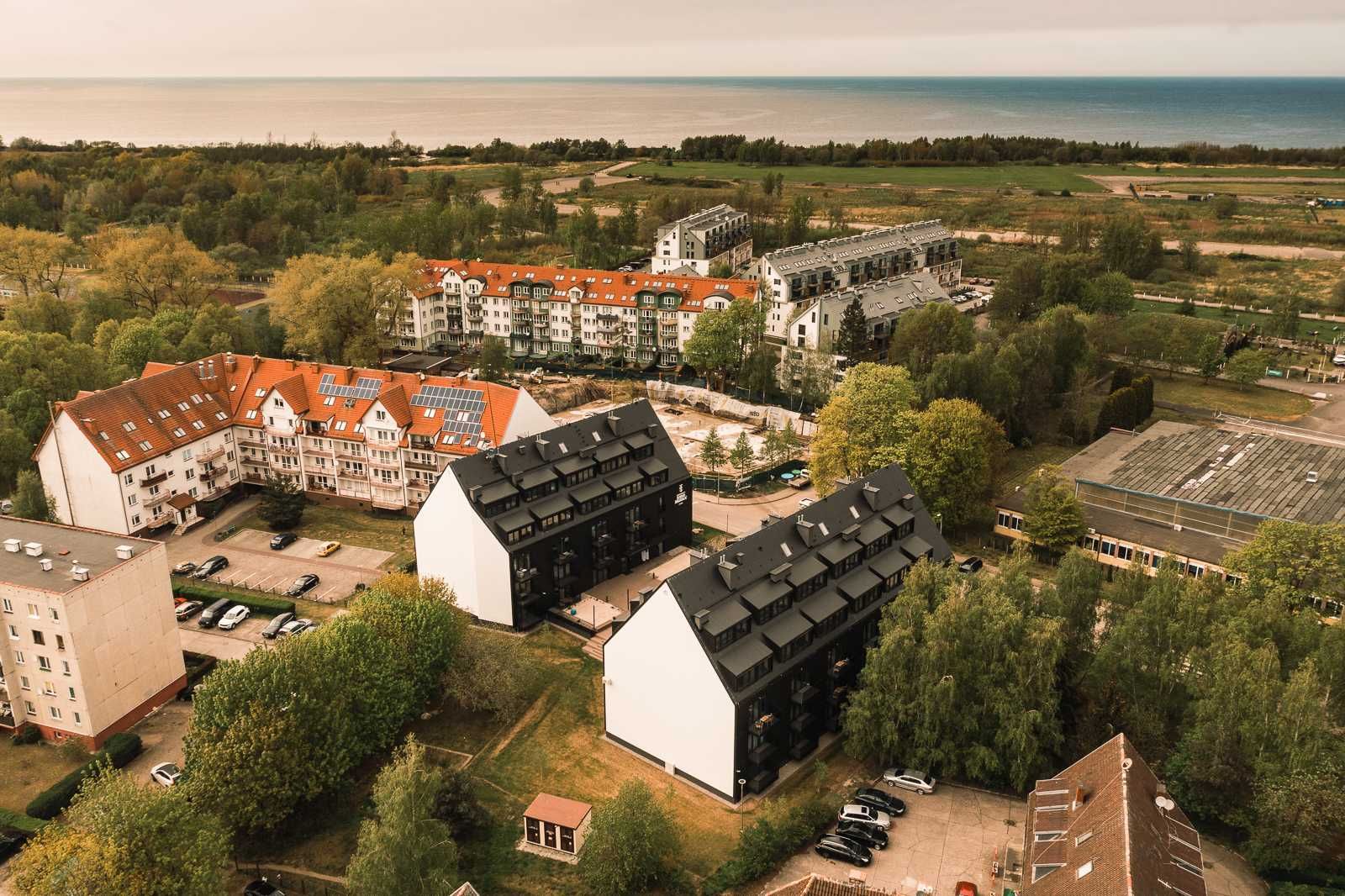 Kołobrzeg Podczele – apartament z balkonem, SPA, 12 min od plaży